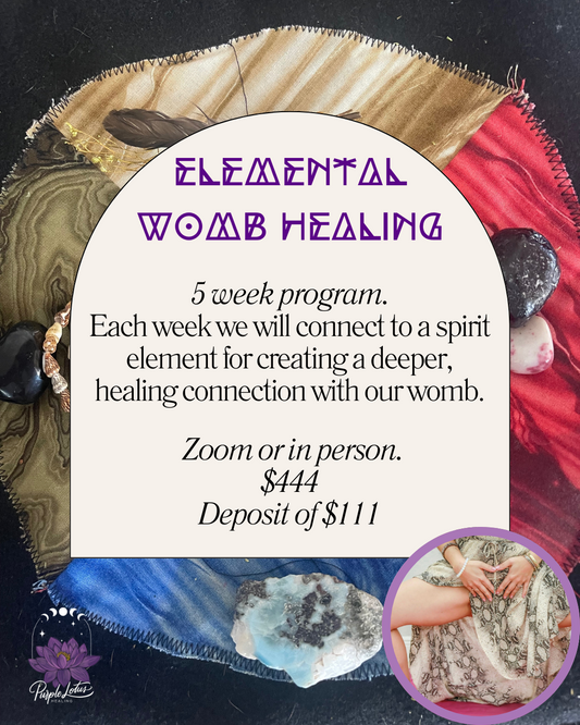 Elemental Womb Healing Course