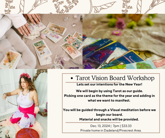 Tarot Vision Board Workshop