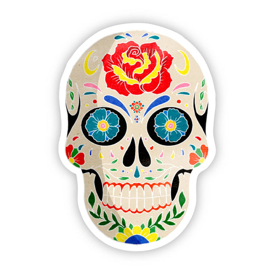 Big Moods - Sugar Skull Halloween Sticker